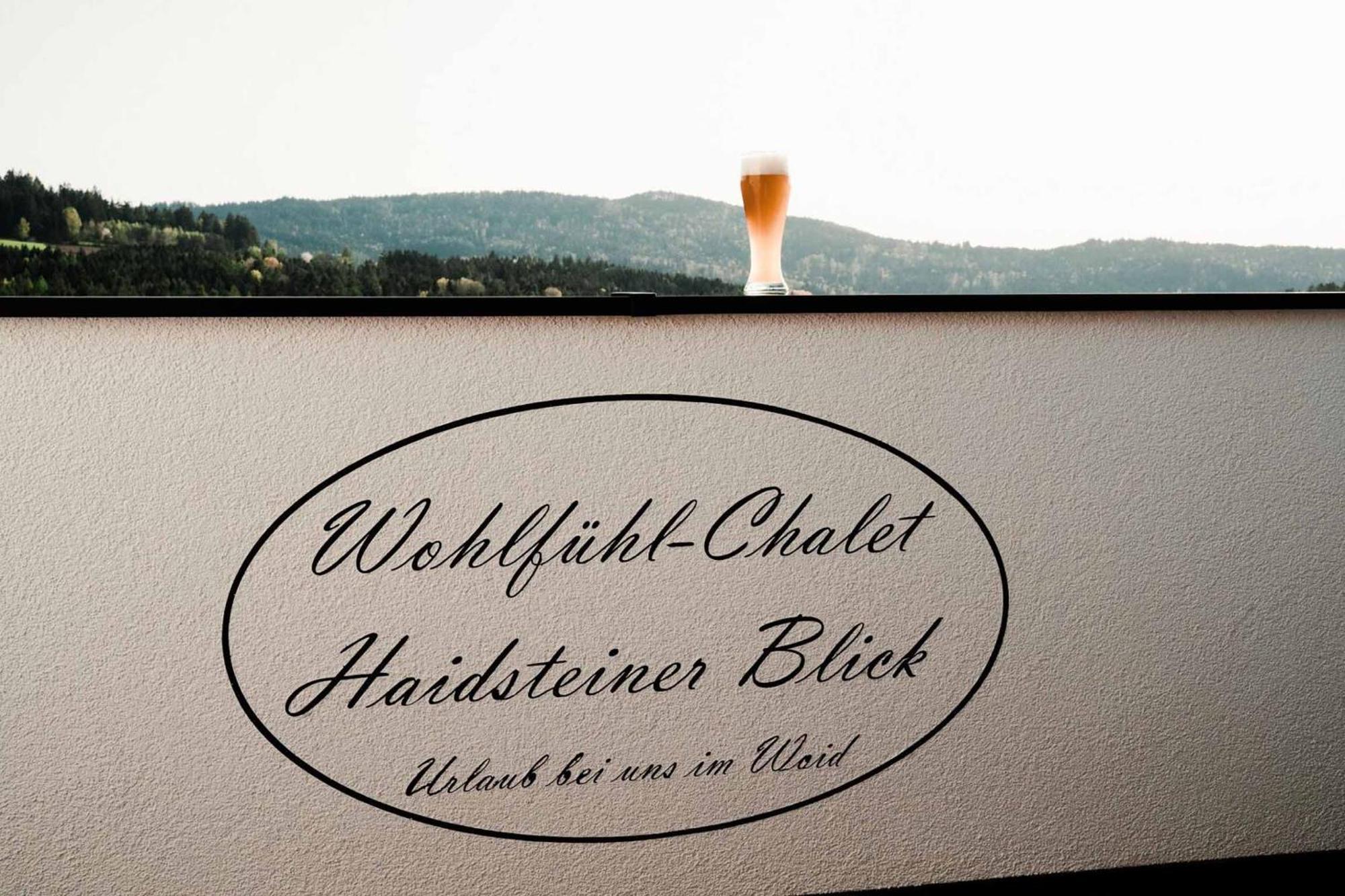 Wohlfuehl-Chalet Haidsteiner Blick Rimbach  Bagian luar foto