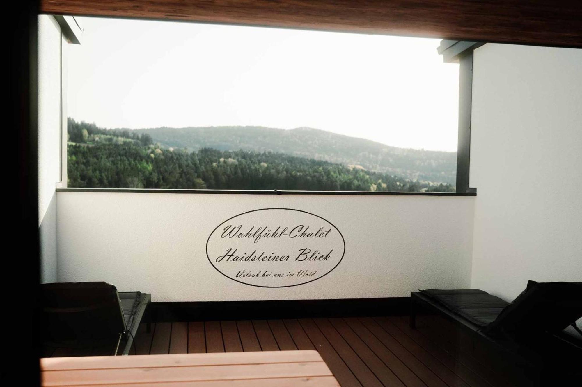 Wohlfuehl-Chalet Haidsteiner Blick Rimbach  Bagian luar foto